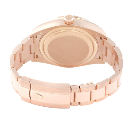 Sky-Dweller 42mm  Rose Gold Sundust Dial Mens Watch 326935