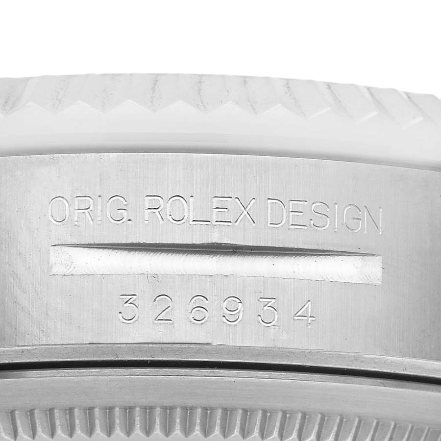 Sky-Dweller 42mm  Silver Dial Steel White Gold Mens Watch 326934