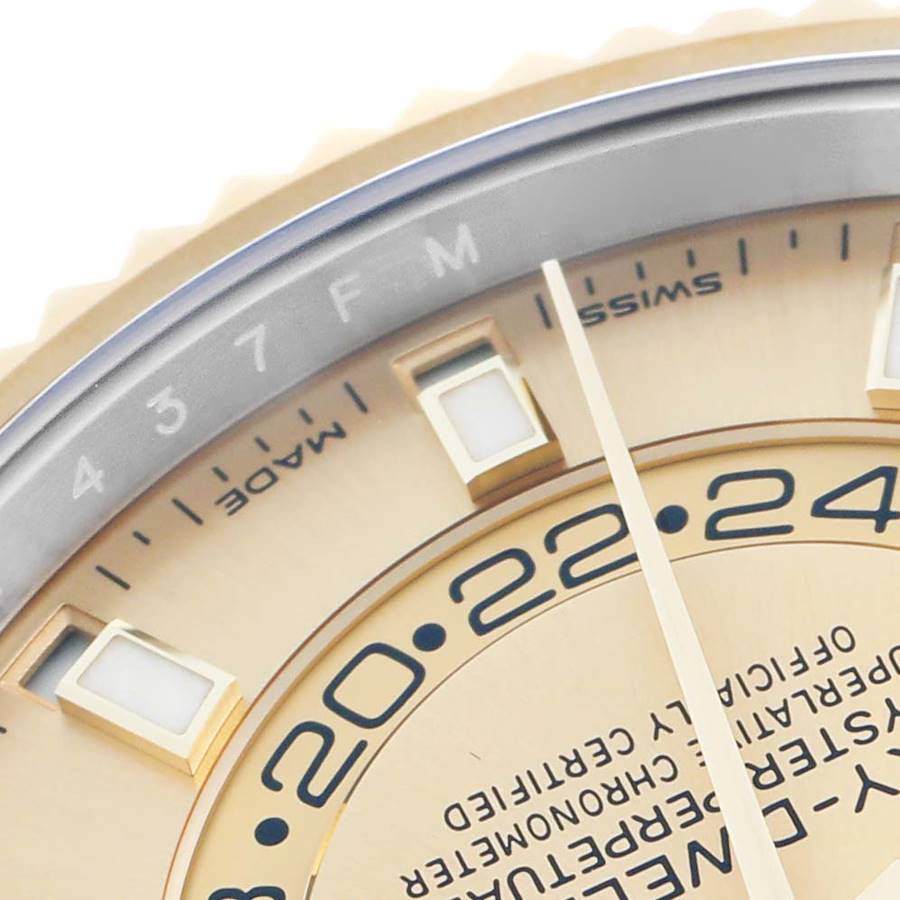 Sky Dweller 42mm Steel Yellow Gold Dial Mens Watch 326933