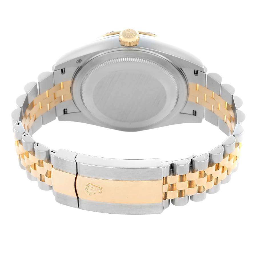 Sky Dweller 42mm Steel Yellow Gold Dial Mens Watch 326933