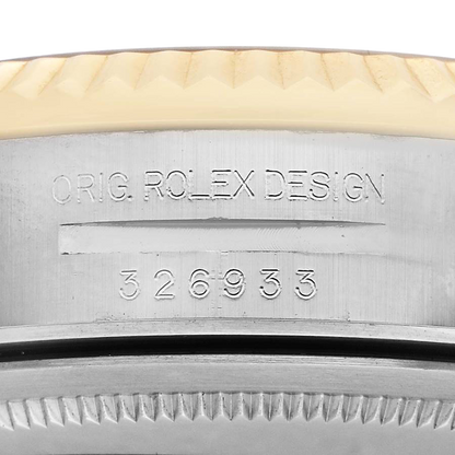 Sky-Dweller 42mm Steel Yellow Gold Silver Dial Mens Watch 326933