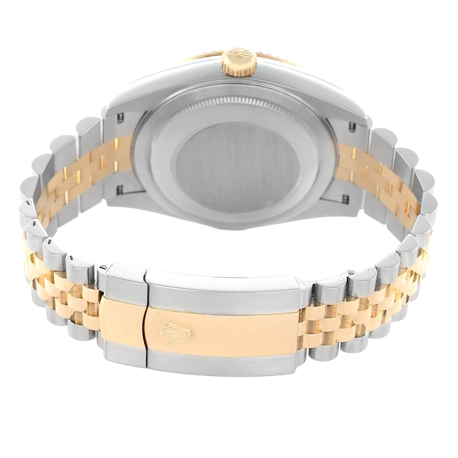 Sky-Dweller 42mm Steel Yellow Gold Silver Dial Mens Watch 326933