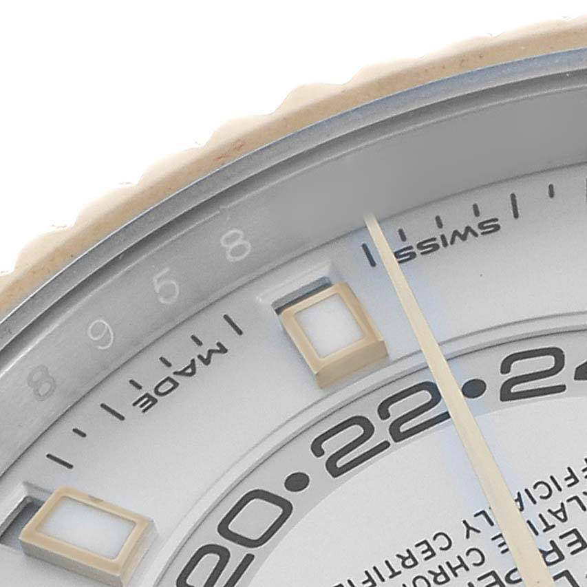 Sky-Dweller 42mm Steel Yellow Gold Silver Dial Mens Watch 326933
