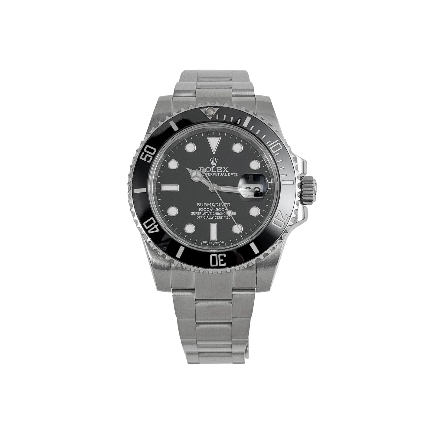 Submariner Date 40mm Stainless Steel Black Dial 116610LN
