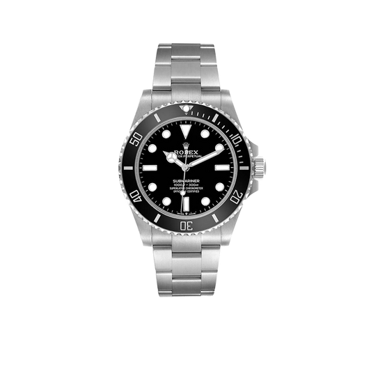 Submariner Non-Date Ceramic Bezel Steel 41mm Mens Watch 124060