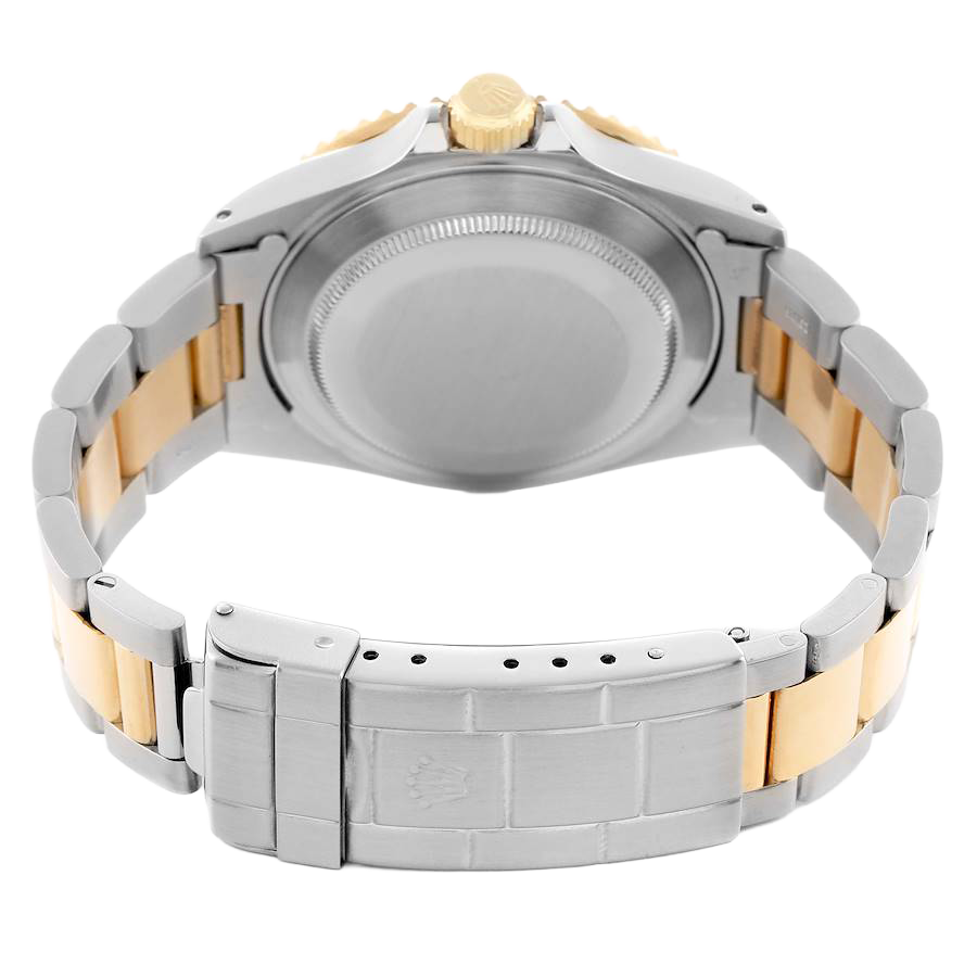 Submariner Steel Yellow Gold 40mmDiamond Serti Mens Watch 16613