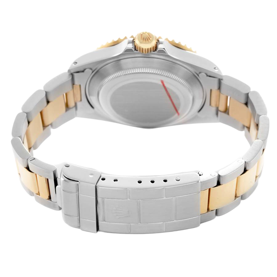 Submariner Steel Yellow Gold 40mm Diamond Serti Mens Watch 16613