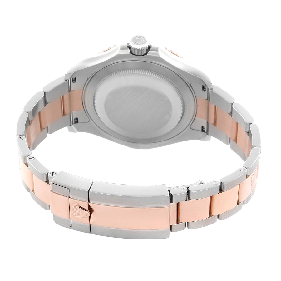 Yachtmaster 40 Rose Gold Steel Brown Dial Mens Watch 116621