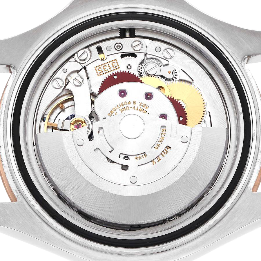 Yachtmaster 40 Rose Gold Steel Brown Dial Mens Watch 116621