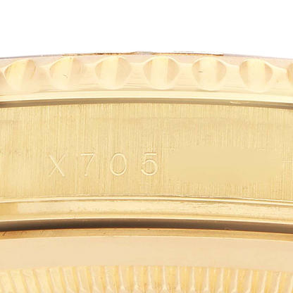Yachtmaster 40mm Yellow Gold White Dial Mens Watch 16628