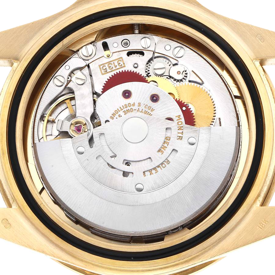 Yachtmaster 40mm Yellow Gold White Dial Mens Watch 16628