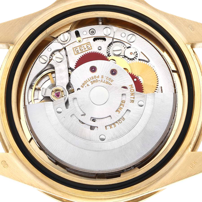 Yachtmaster 40mm Yellow Gold White Dial Mens Watch 16628