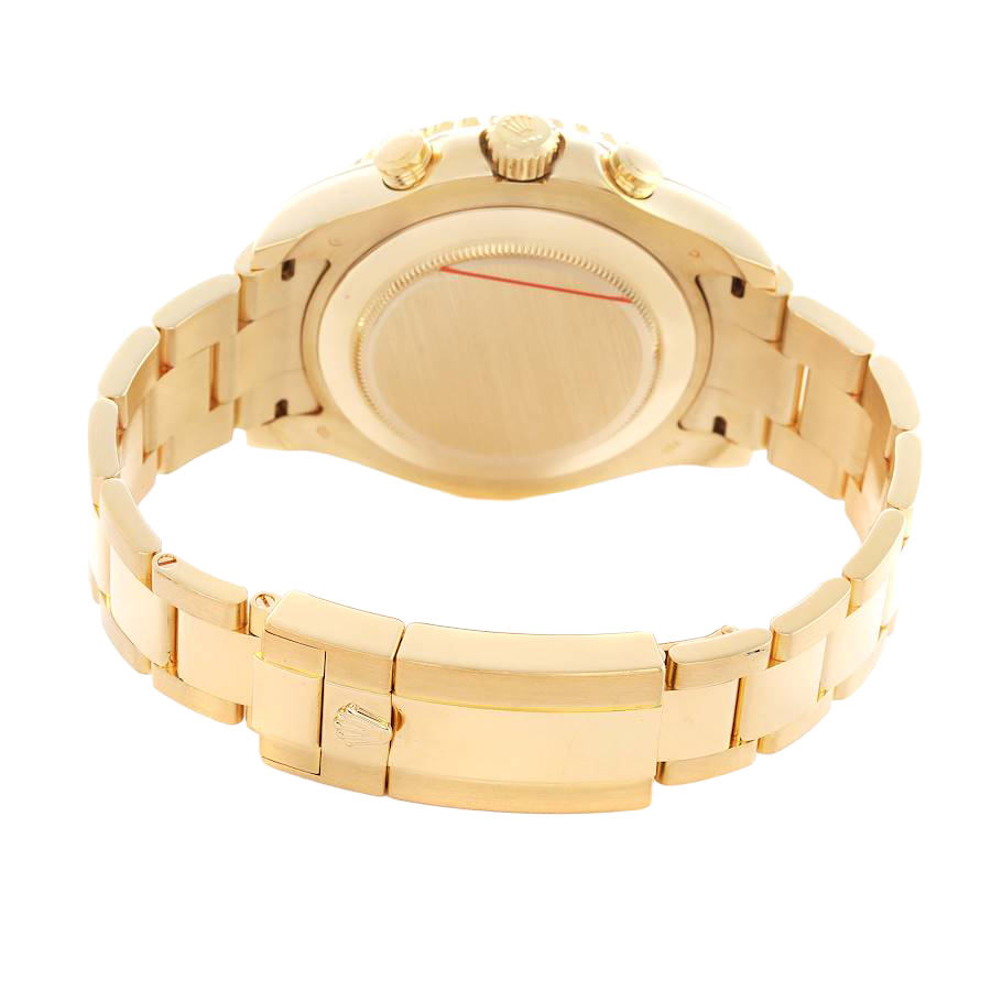Yachtmaster II 44mm Regatta Yellow Gold Mens Watch 116688