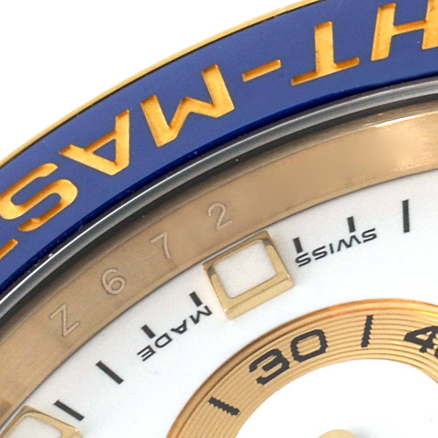 Yachtmaster II 44mm Regatta Yellow Gold Mens Watch 116688