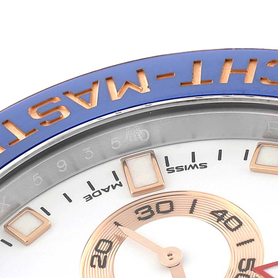 Yachtmaster II 44mm Steel Rose Gold Mens Watch 116681
