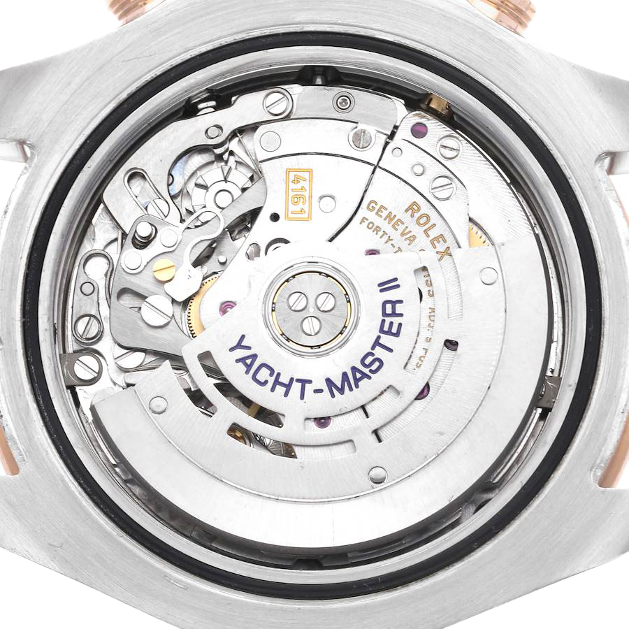 Yachtmaster II 44mm Steel Rose Gold Mens Watch 116681