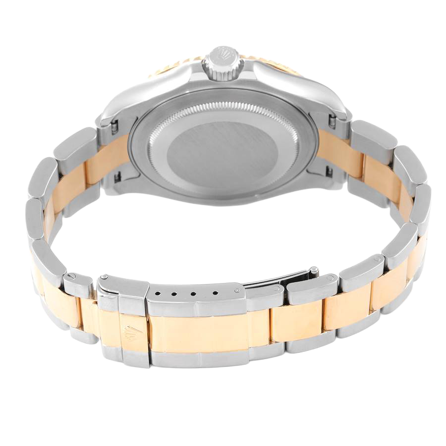 Yachtmaster 40mm Steel Yellow Gold Champagne Dial Mens Watch 16623