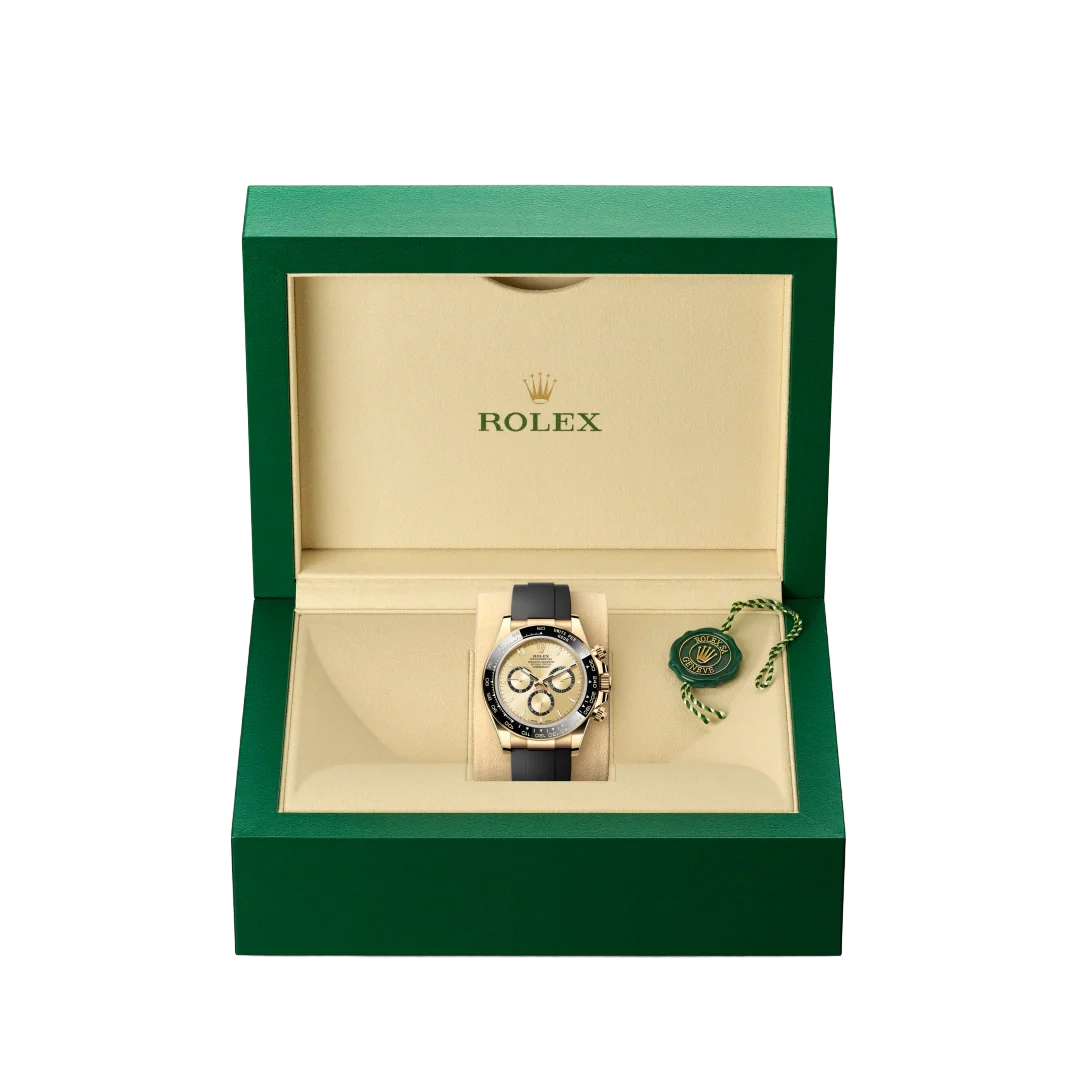 Daytona 40mm Oyster Perpetual Yellow Gold with Golden Dial M126518LN-0010