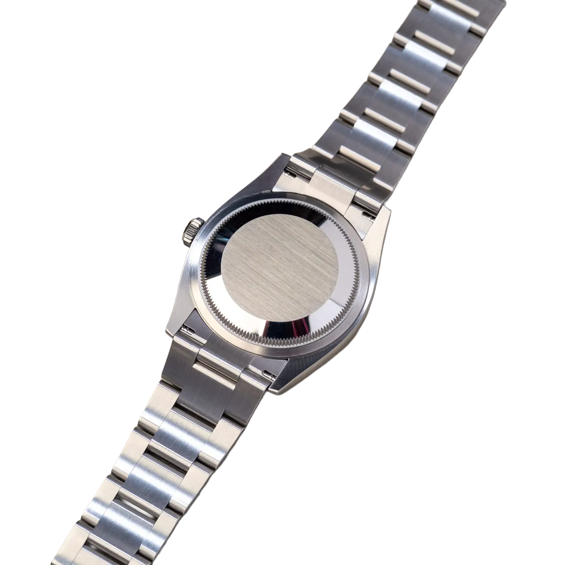 Oyster Perpetual 41mm Stainless Steel Med Blue Dial Men Watch 134300-0009 New 2025