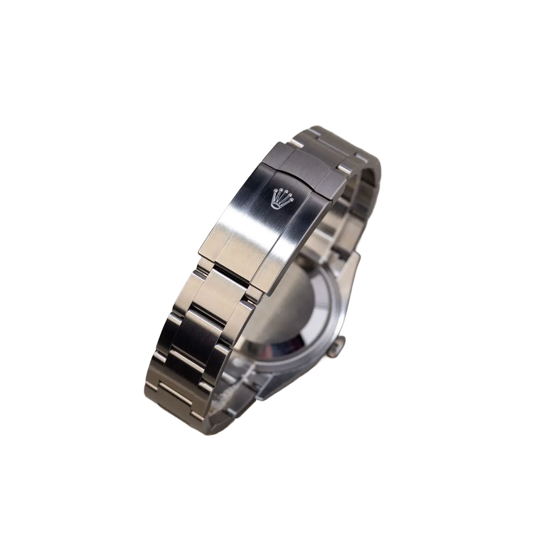 Oyster Perpetual 41mm Stainless Steel Med Blue Dial Men Watch 134300-0009 New 2025