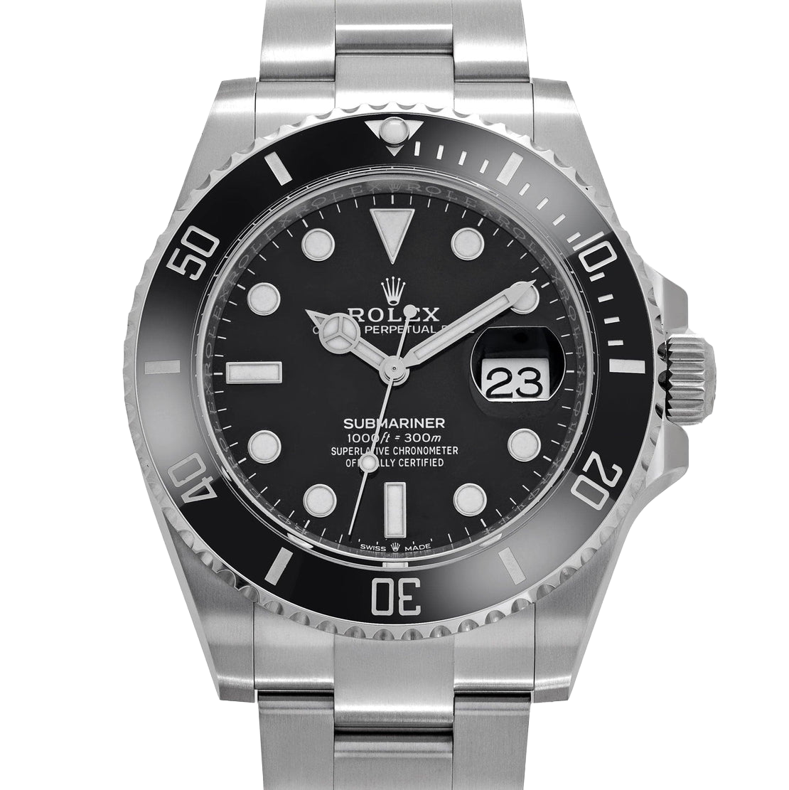 Submariner Date 126610LN Watch 41mm Black Dial
