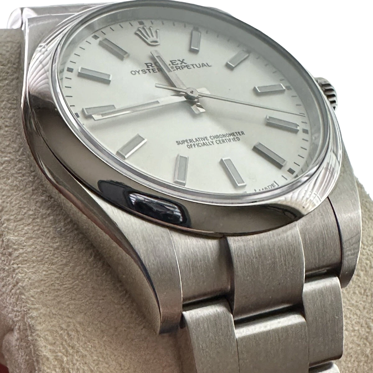 Oyster Perpetual 39mm Stainless Steel WhiteDial Men Watch 114300-0004 New 2025