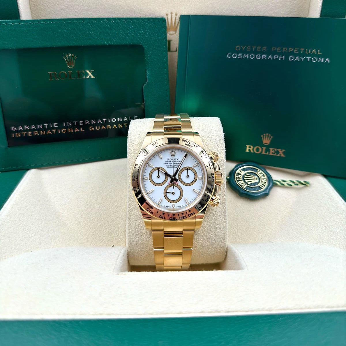 Daytona 40mm White Dial 126508