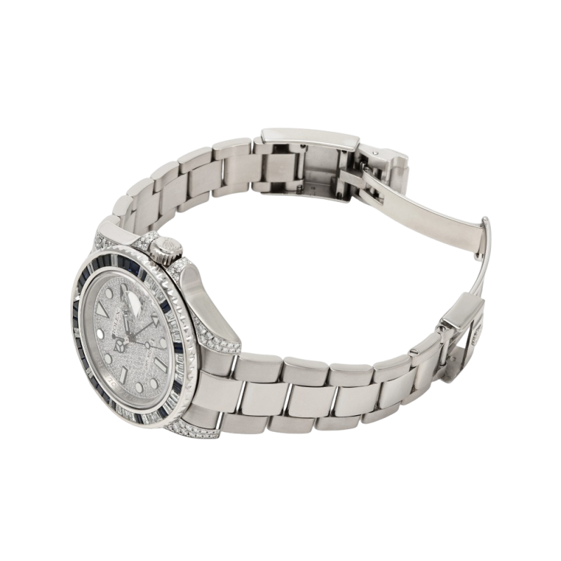 Oyster Perpetual GMT-Master II 40mm White Gold Blue Sapphire Bezel 116759SA