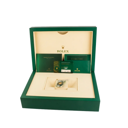 Day-Date 40 228348RBR Yellow Gold Diamond Bezel Champagne Roman Dial