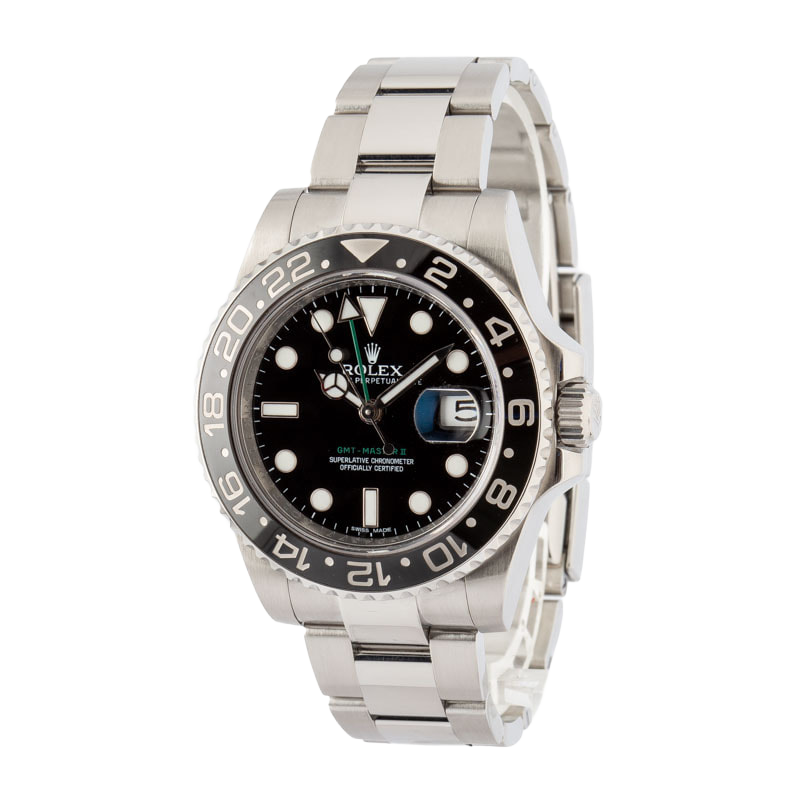 GMT-Master II 40mm Ref 116710 Black Dial