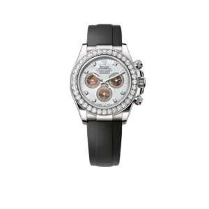 Rolex Cosmograph Daytona 126589RBR-0001 40mm White and Black Mother-Of-Pearl Dial
